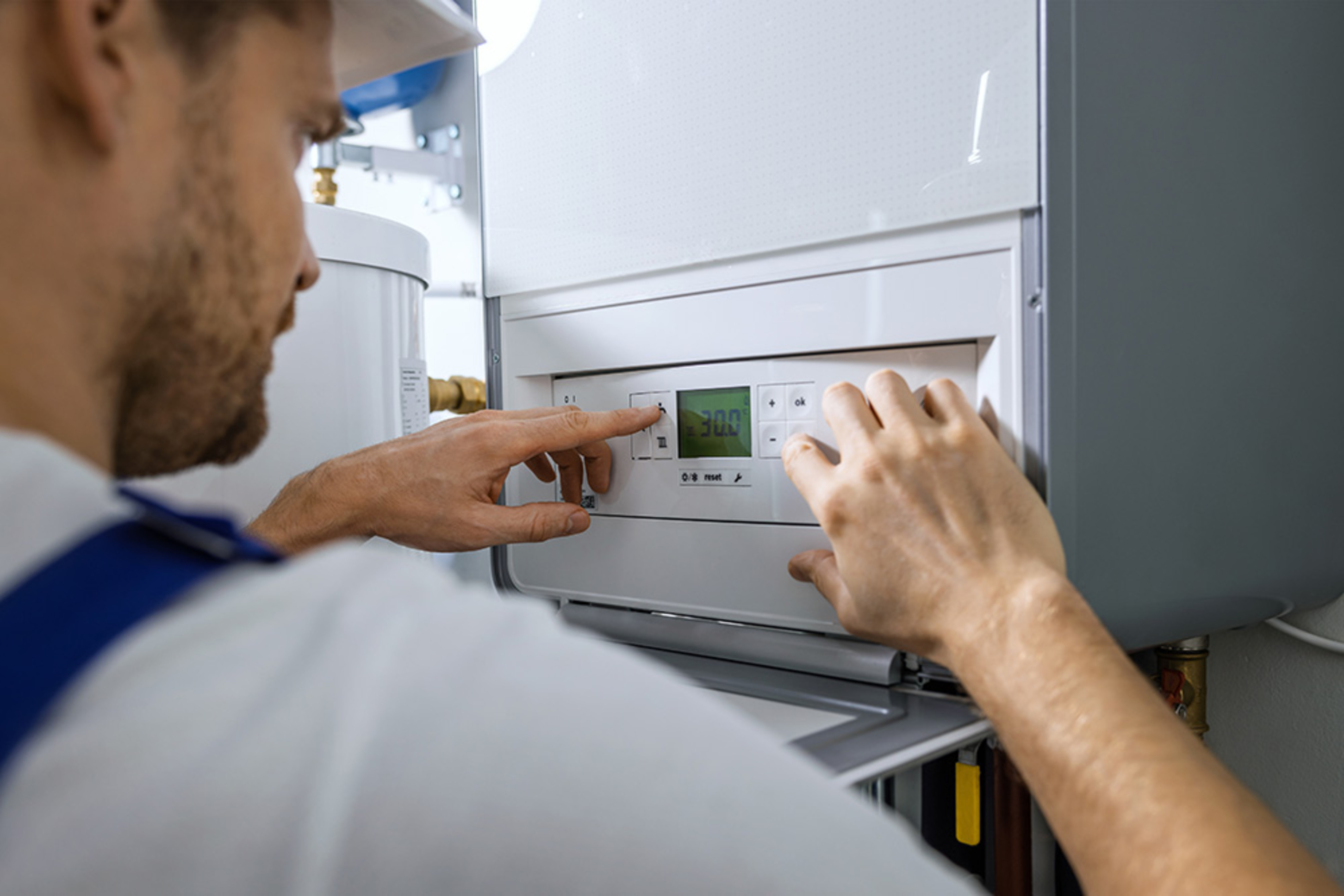 Gasheizung bei Elektro Gärtner GmbH & Co. KG in Höpfingen